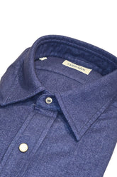 Alessandro Gherardi Milano Indigo Denim Shirt
